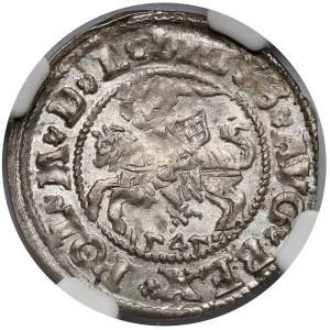 Sigismond II Auguste, demi-penny Vilnius 1545 - très rare