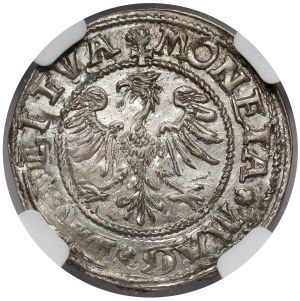 Sigismond II Auguste, demi-penny Vilnius 1545 - très rare