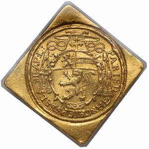 Austria, Paris von Lodron, 2 dukaty 1642, Salzburg - KLIPA