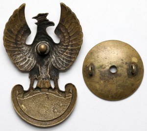 Polish Army in France, Officer's Eagle by Alavoine - rare