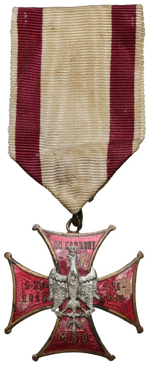 II RP, Cross of the Lviv City Civic Guard FOR SERVICE 1918 I.XI 1928 M.S.O.. [1024]