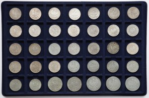 Head of Woman and Pilsudski 5 and 10 gold - package (35pcs)