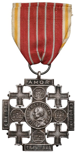 PSZnZ, Jerusalem Cross - in silver