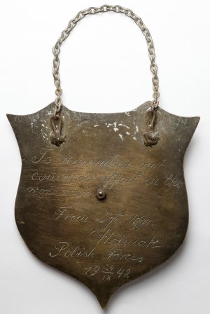 PSZnZ, Gravure patriotique - du sergent-major Wolniak - CHUCHOTEMENT
