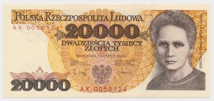 PLN 20 000 1989 - AK