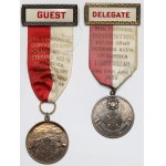 Stowarzyszenie Weteranów Armii Polskiej w USA, Medale 1949 i 1952 - zestaw (2szt)