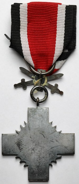 Troisième République, Croix de la lutte pour l'indépendance avec épées