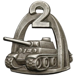 PSZnZ, Odznaka, 2 Warszawska Dywizja Pancerna