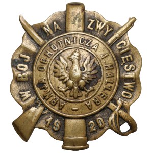 Odznaka, Armia Ochotnicza Józefa Hallera 1920