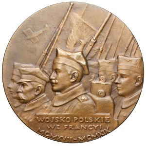 Medal, Jenerał Józef Haller 1919 (duży)