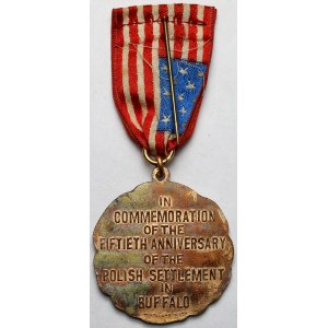 Medal, Polish Jubilee Week 1874-1924 - Buffalo, New York