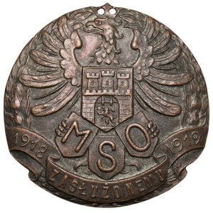 Odznaka, Zasłużonemu - Miejska Straż Obywatelska (MSO) [2223]