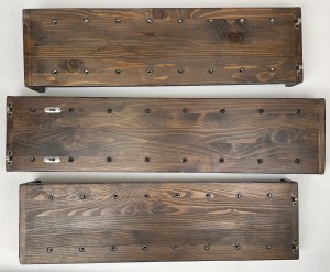 Présentoirs à bras blancs - set (3pcs)