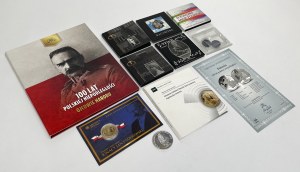 Médailles et numismats commémoratifs - set (10pcs)