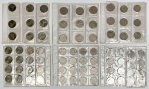 10 - 50 PRL gold - set (132pcs)