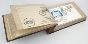Philately - FDC card album, etc.