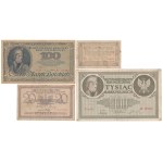 Zestaw 1 - 1.000 mkp 1919 Luty i Maj (4szt)