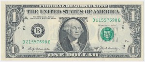 États-Unis, 1 dollar 1969