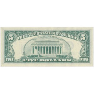 USA, 5 Dollars 1969