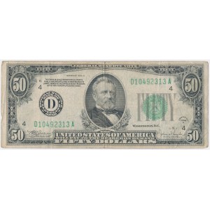 USA, 50 Dollars 1934