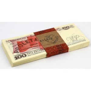 Colis bancaire 100 PLN 1986 - NG