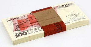 Colis bancaire 100 PLN 1986 - PK