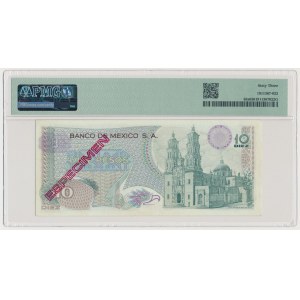Mexique, ESPECIMEN / SPECIMEN 10 Pesos 1970
