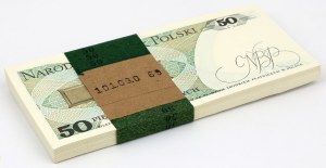 Bank parcel 50 zloty 1988 - GN
