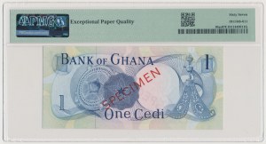 Ghana, SPECIMEN 1 Cedi 1967