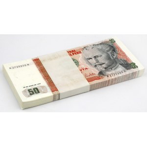 Peru, Paczka bankowa 50 Intis 1987