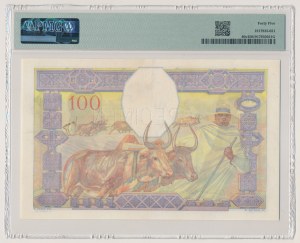 Madagascar, SPECIMEN 100 Francs (1937)