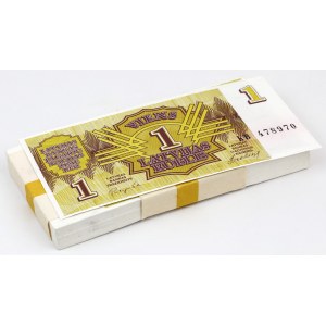Łotwa, Paczka bankowa 1 Rubel 1992