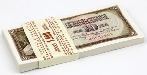 Yugoslavia, Bank parcel 10 Dinar 1968