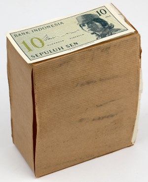 Indonesia, Bank Consignment 10 Sen 1964