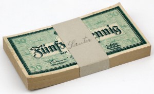 Germany, Kiel, Bank parcel 50 Pfenning 1918