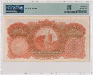 Palestine, 5 Pounds 1929