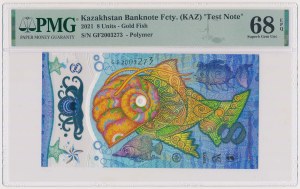 Kazakhstan, TestNote SURYS - GOLD FISH 2021