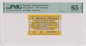 New Pond [Neuteich], 50 fenig 1920