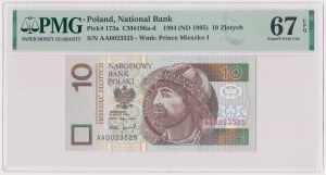 PLN 10 1994 - AA