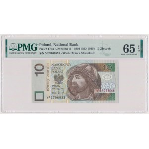 10 zł 1994 - YF - seria zastępcza