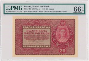 20 mkp 1919 August - II Serja FM (Mił.26b)