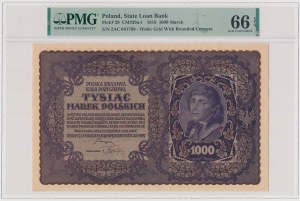 1,000 mkp 1919 August - II Serja AC (Mił.29d)