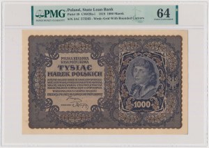1,000 mkp 1919 August - III Serja AC (Mił.29i)