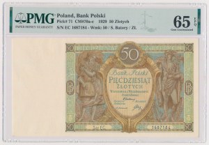 50 zloty 1929 - Ser.EC