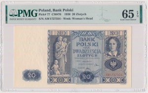 20 złotych 1936 - AW