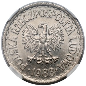 1 złoty 1983 - MIEDZIONIKIEL - bardzo rzadka