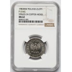 1 złoty 1983 - MIEDZIONIKIEL - bardzo rzadka