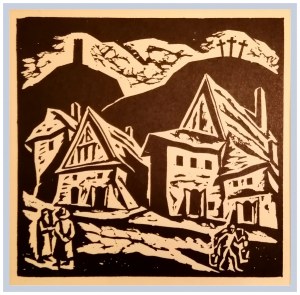 Kazimierz Wiszniewski (1894-1960), “Widoki Kazimierza Dolnego” - Baszta I Góra Trzech Krzyży, 1929 r.,