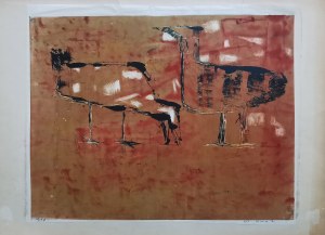 Włodzimierz Kunz (1926-2002), Ptaki, 1958