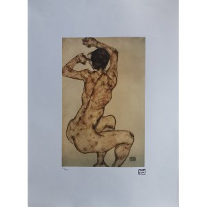 Egon Schiele (1890-1918), Akt - plecy